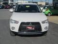 2013 Diamond White Pearl Mitsubishi Outlander GT S AWD  photo #2