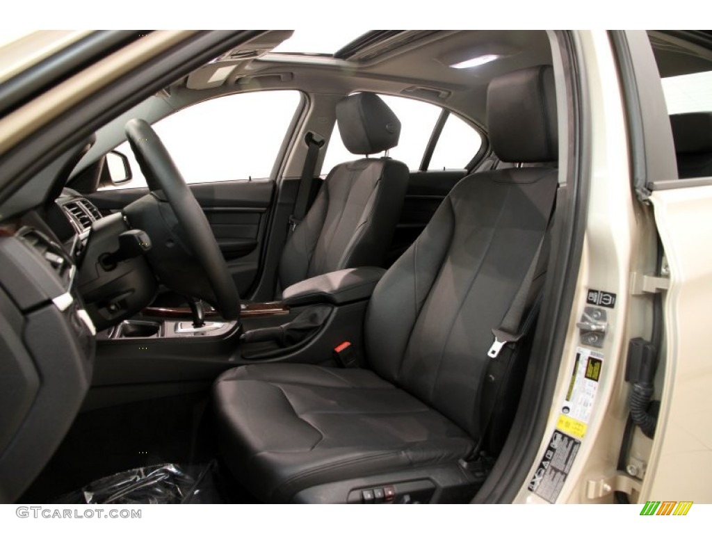 Black Interior 2013 BMW 3 Series 328i xDrive Sedan Photo #89804381