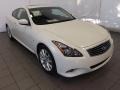 Moonlight White 2014 Infiniti Q 60 Coupe Journey Exterior