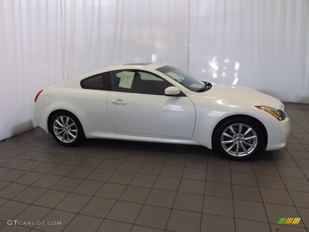 Moonlight White 2014 Infiniti Q 60 Coupe Journey Exterior Photo #89804675