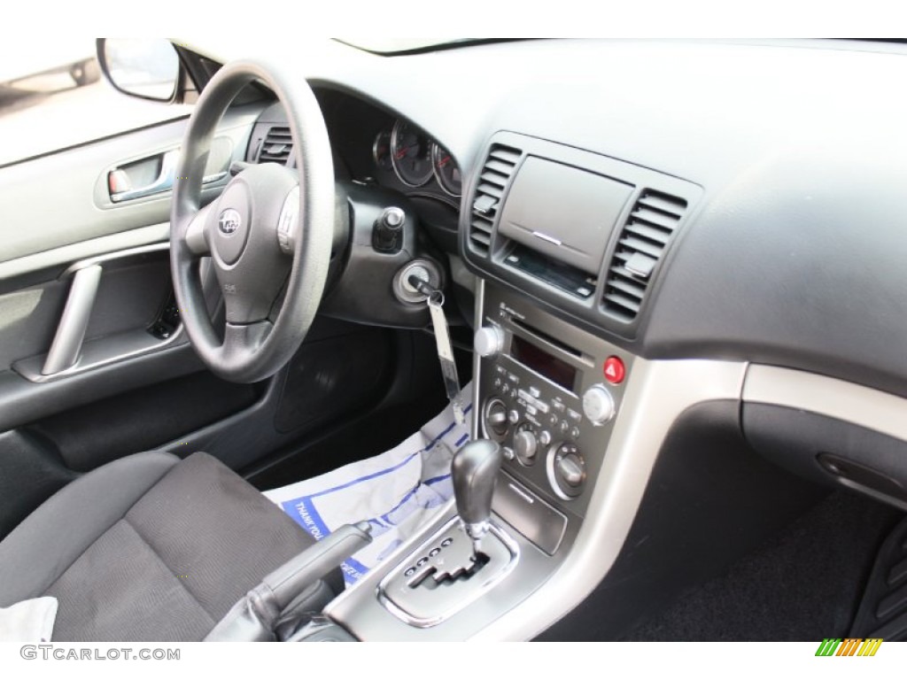 2009 Outback 2.5i Special Edition Wagon - Obsidian Black Pearl / Off Black photo #14