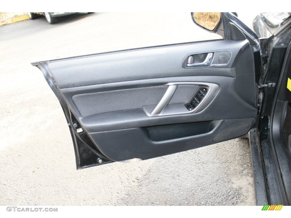 2009 Outback 2.5i Special Edition Wagon - Obsidian Black Pearl / Off Black photo #18
