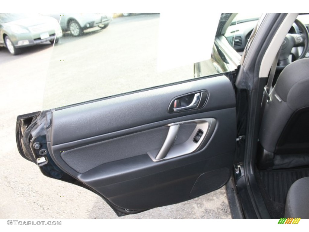 2009 Outback 2.5i Special Edition Wagon - Obsidian Black Pearl / Off Black photo #19
