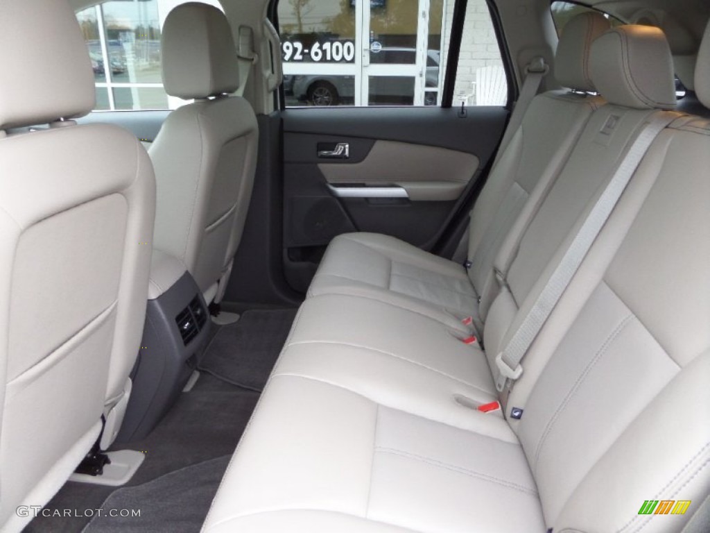 2012 Edge Limited EcoBoost - White Platinum Metallic Tri-Coat / Medium Light Stone photo #12