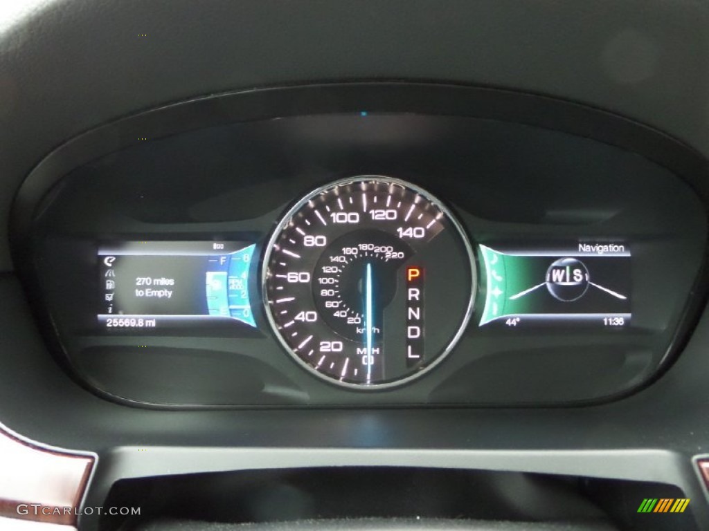 2012 Edge Limited EcoBoost - White Platinum Metallic Tri-Coat / Medium Light Stone photo #16