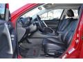 2011 Mazda MAZDA3 Black/Red Interior Interior Photo