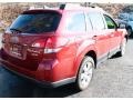 2011 Ruby Red Pearl Subaru Outback 3.6R Limited Wagon  photo #6
