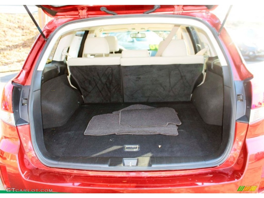 2011 Outback 3.6R Limited Wagon - Ruby Red Pearl / Warm Ivory photo #8