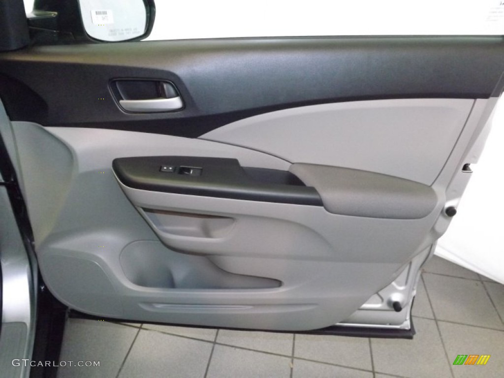 2014 CR-V LX - Alabaster Silver Metallic / Gray photo #30
