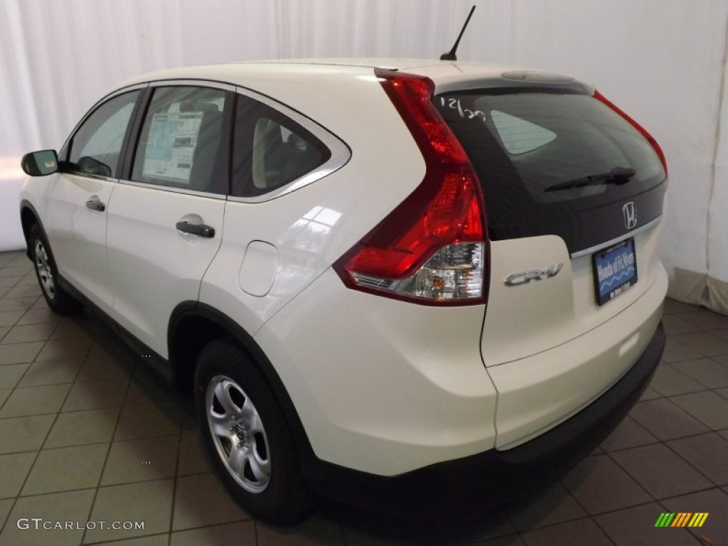 2014 CR-V LX - White Diamond Pearl / Gray photo #6