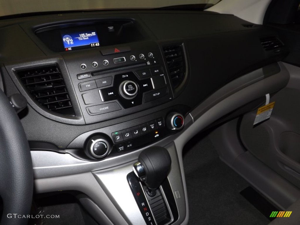 2014 CR-V LX - Basque Red Pearl II / Gray photo #13