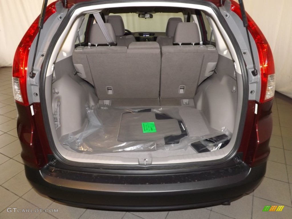 2014 CR-V LX - Basque Red Pearl II / Gray photo #28