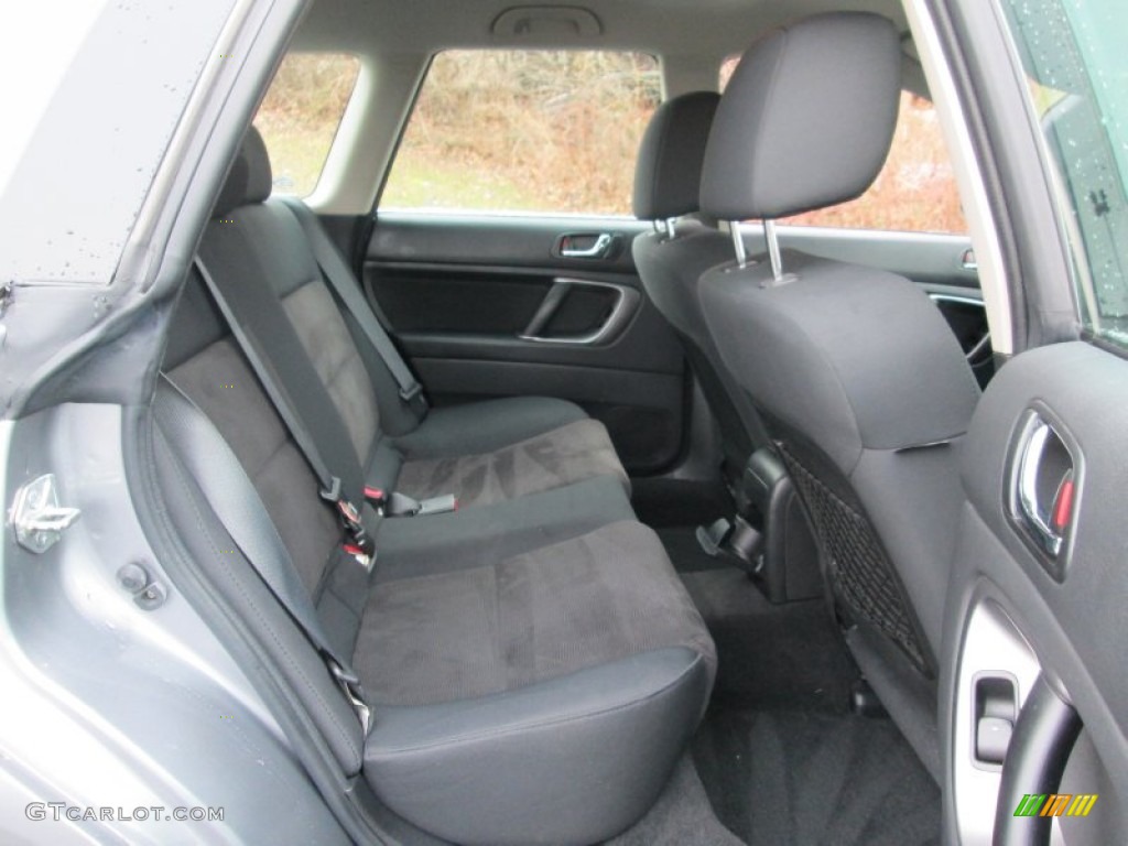 Off Black Interior 2008 Subaru Outback 2.5i Wagon Photo #89809619