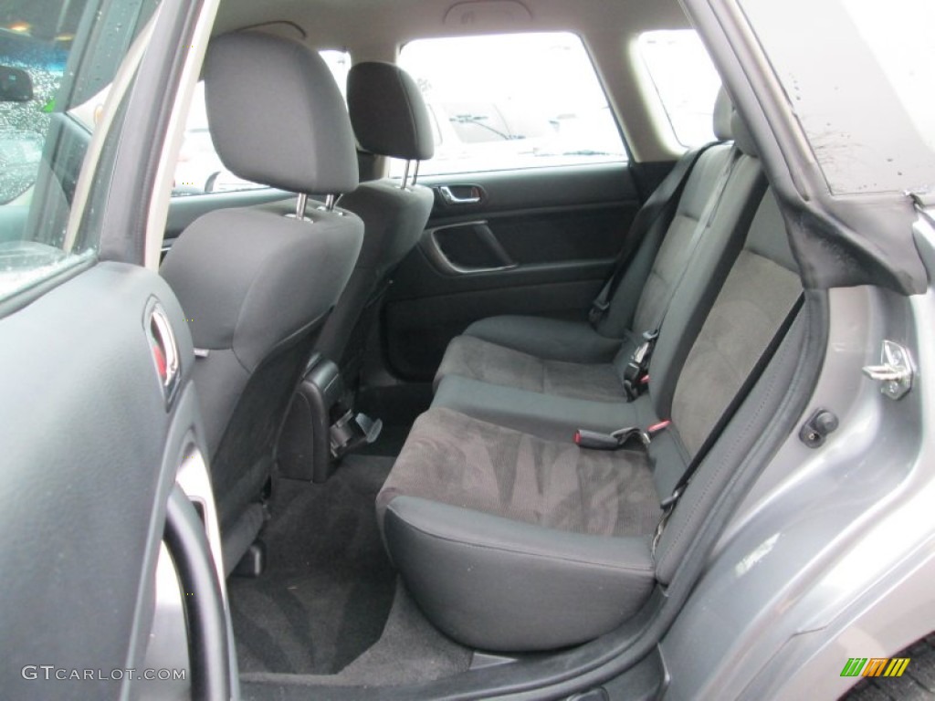 2008 Subaru Outback 2.5i Wagon Rear Seat Photos