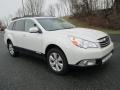 Satin White Pearl 2011 Subaru Outback 2.5i Limited Wagon Exterior