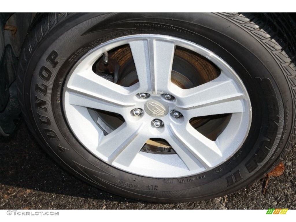 2010 Forester 2.5 X Premium - Spark Silver Metallic / Black photo #22