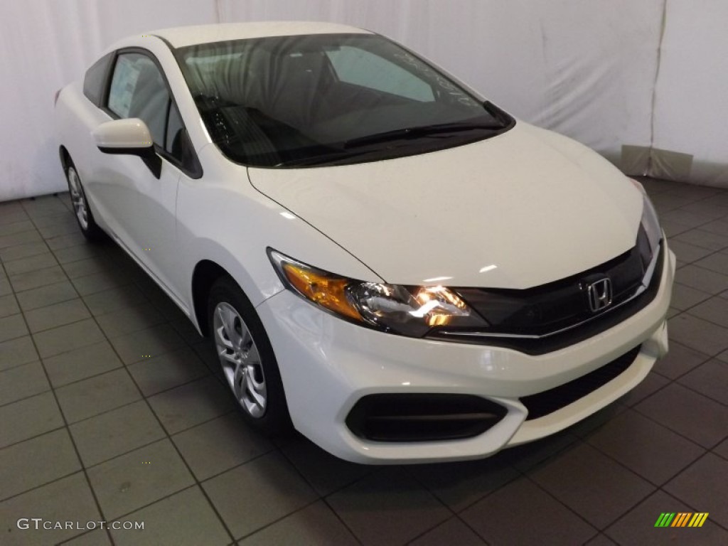 White Orchid Pearl Honda Civic