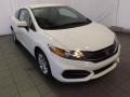 2014 White Orchid Pearl Honda Civic LX Coupe  photo #1