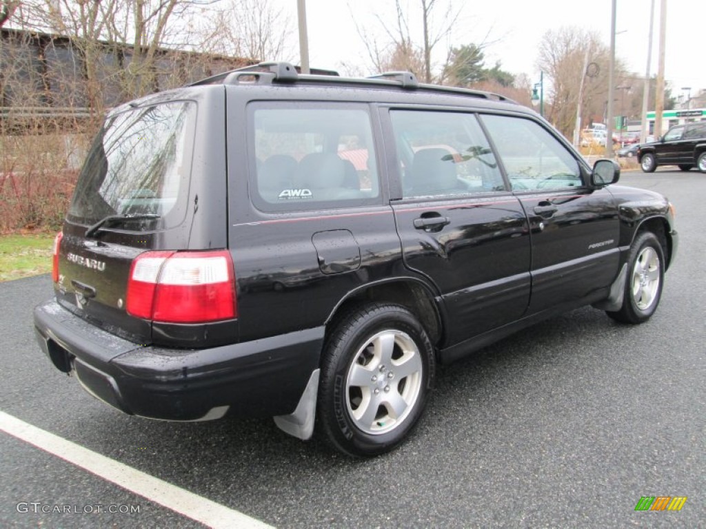 Black Mica Pearl 2002 Subaru Forester 2.5 S Exterior Photo #89810999