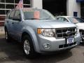 2008 Light Ice Blue Ford Escape Hybrid 4WD  photo #3