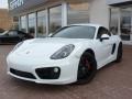 2014 White Porsche Cayman S  photo #1
