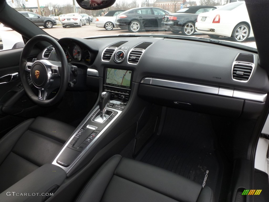 2014 Porsche Cayman S Black Dashboard Photo #89813858