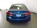 2014 Dyno Blue Pearl Honda Civic EX Sedan  photo #7