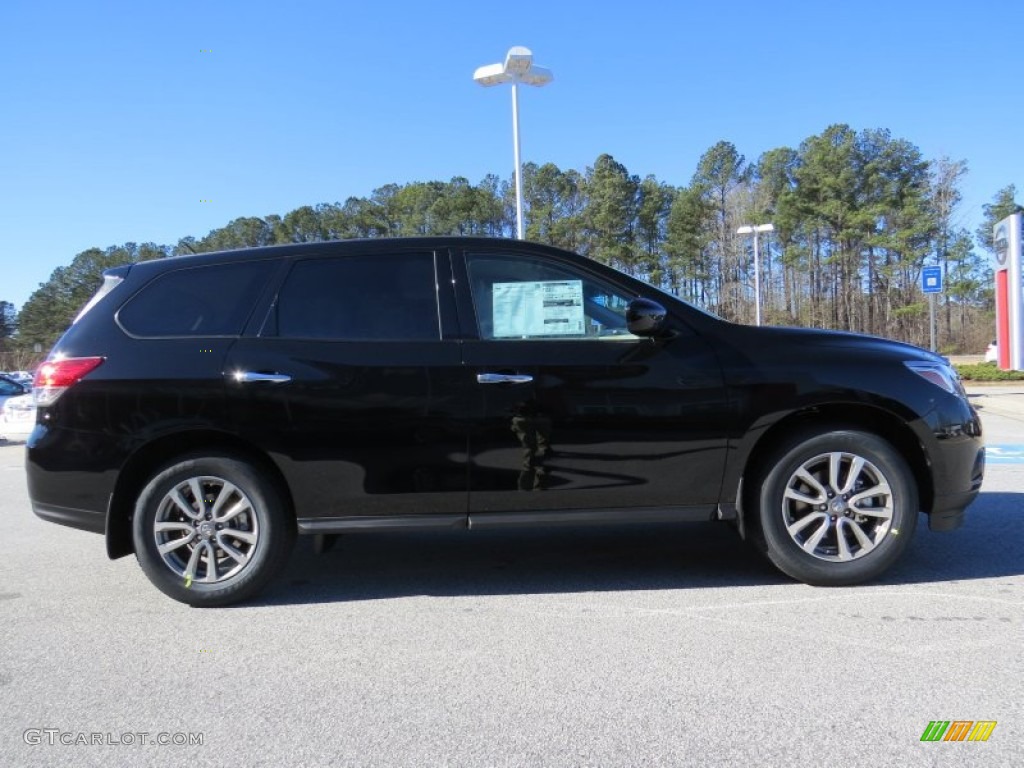 Super Black 2014 Nissan Pathfinder S Exterior Photo #89814902