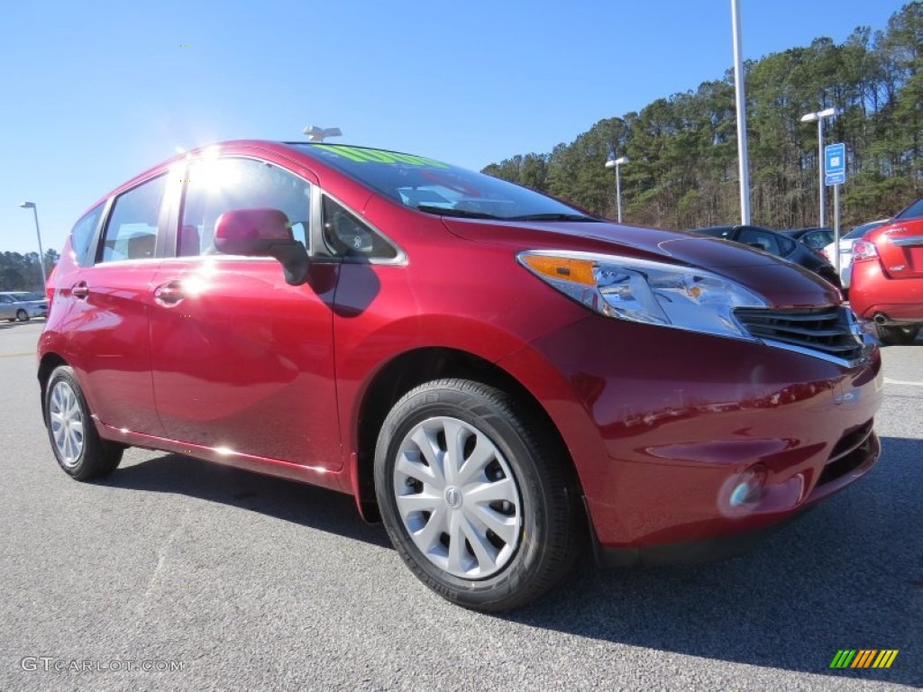 Red Brick 2014 Nissan Versa Note SV Exterior Photo #89815199