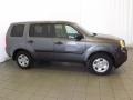 2014 Modern Steel Metallic Honda Pilot LX  photo #5