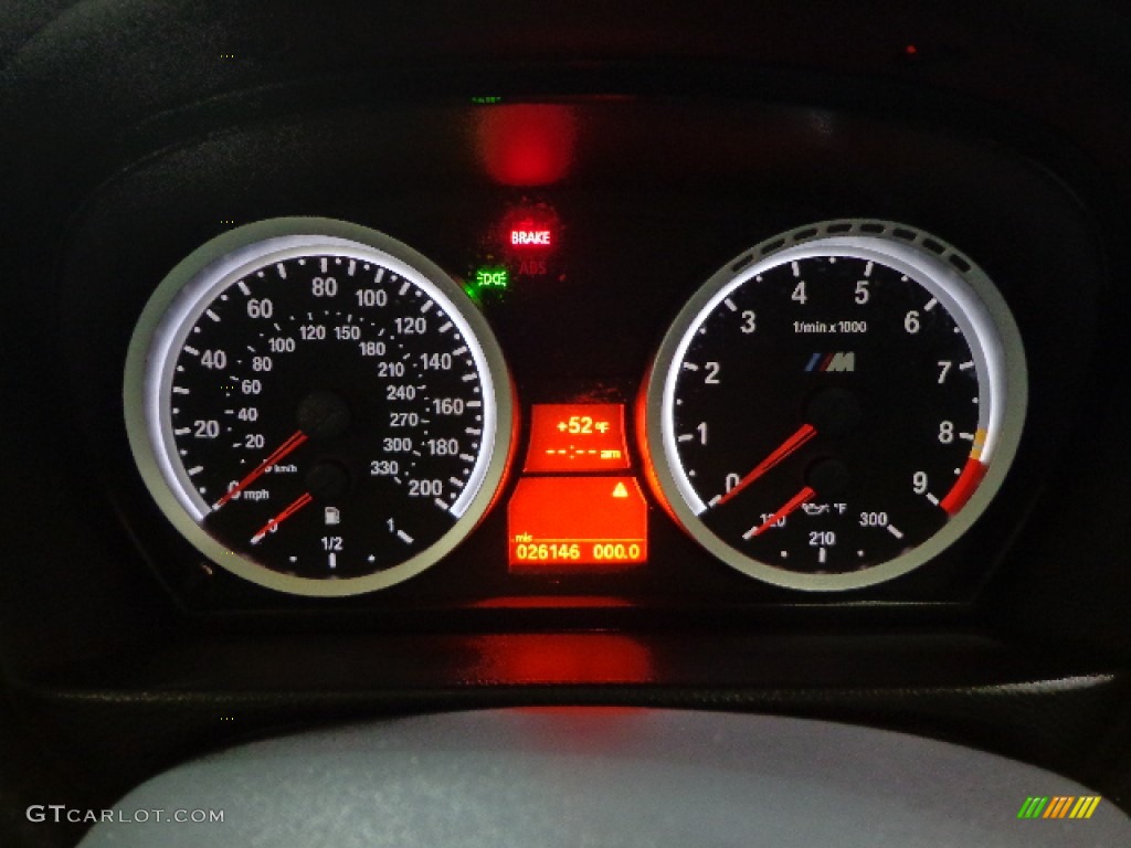 2011 BMW M3 Sedan Gauges Photo #89816174