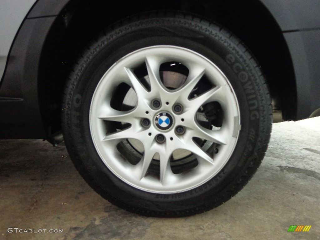 2004 X3 2.5i - Silver Grey Metallic / Black photo #11