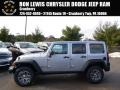 2014 Billet Silver Metallic Jeep Wrangler Unlimited Rubicon 4x4  photo #1