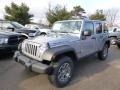 2014 Billet Silver Metallic Jeep Wrangler Unlimited Rubicon 4x4  photo #2