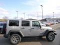 2014 Billet Silver Metallic Jeep Wrangler Unlimited Rubicon 4x4  photo #5