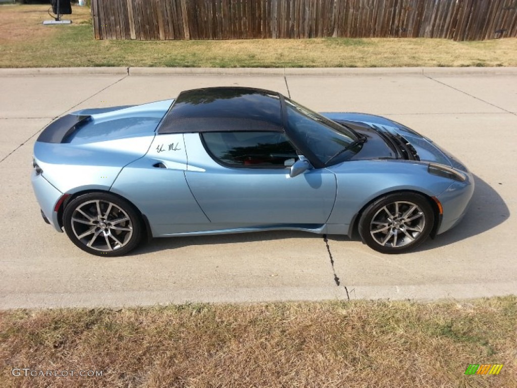 Glacier Blue 2008 Tesla Roadster Standard Roadster Model Exterior Photo #89817734