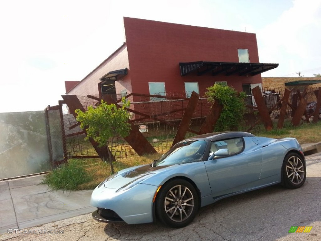 2008 Roadster  - Glacier Blue / Beige photo #11