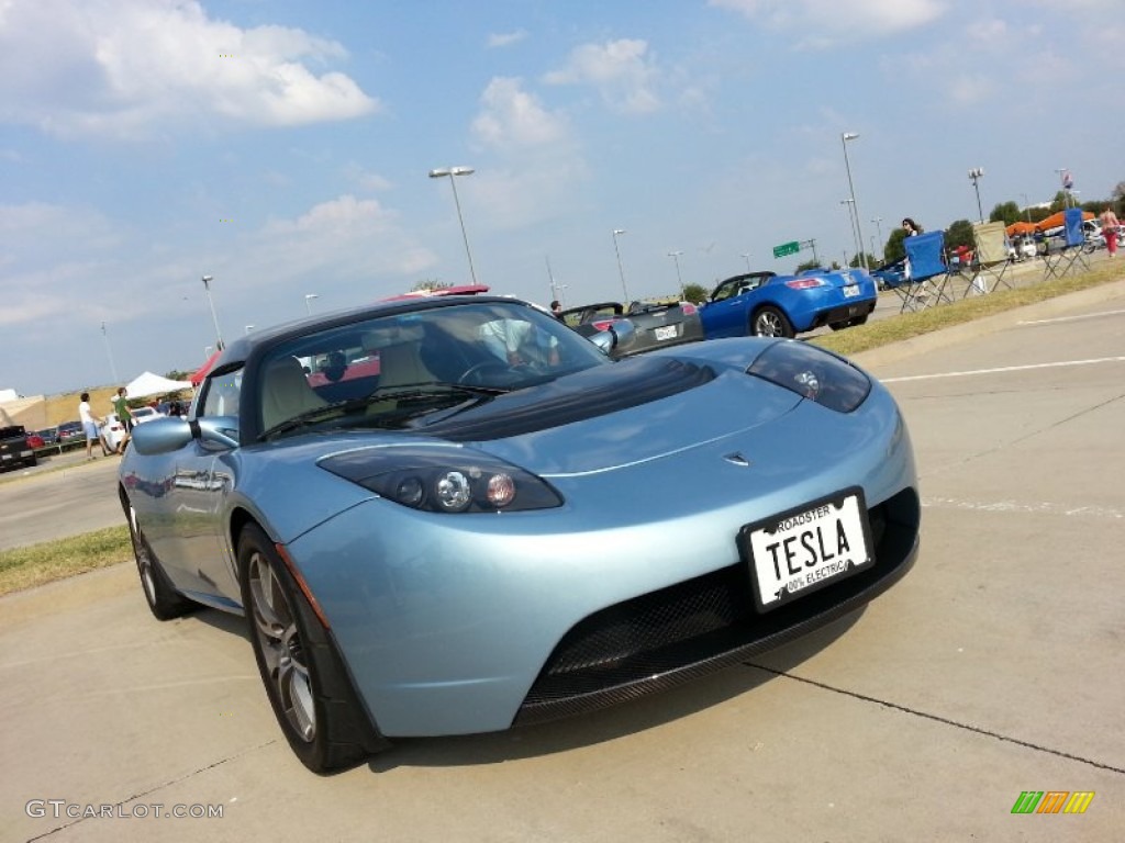 2008 Roadster  - Glacier Blue / Beige photo #12