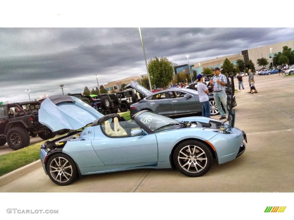 2008 Roadster  - Glacier Blue / Beige photo #13