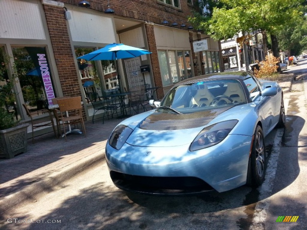 2008 Roadster  - Glacier Blue / Beige photo #15