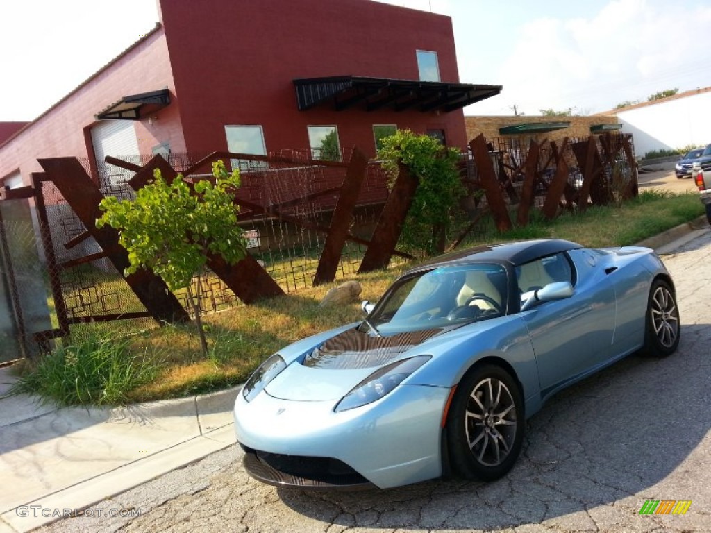 2008 Roadster  - Glacier Blue / Beige photo #16