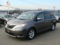 2011 Predawn Gray Mica Toyota Sienna LE  photo #3