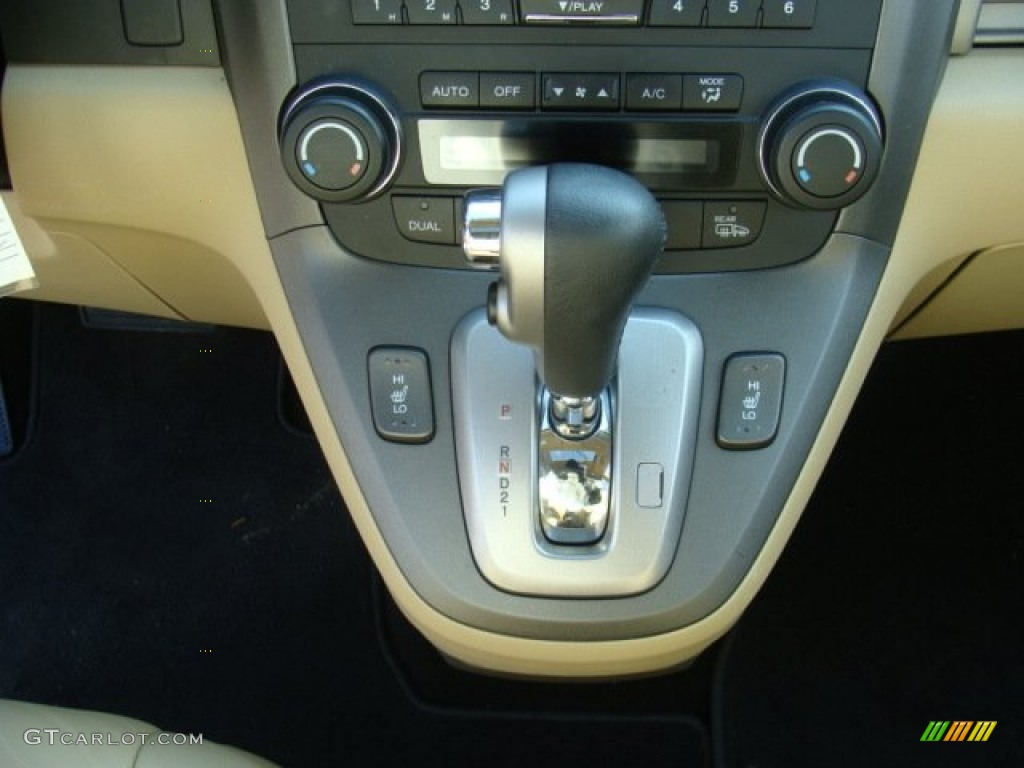 2011 CR-V EX-L 4WD - Crystal Black Pearl / Ivory photo #12