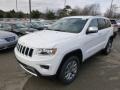 2014 Bright White Jeep Grand Cherokee Limited 4x4  photo #2