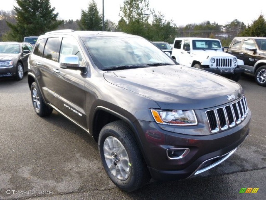 2014 Grand Cherokee Limited 4x4 - Granite Crystal Metallic / Morocco Black photo #4