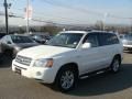 Super White - Highlander Hybrid Limited 4WD Photo No. 3