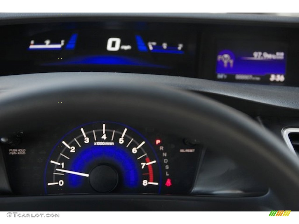 2014 Civic LX Sedan - Crimson Pearl / Beige photo #17