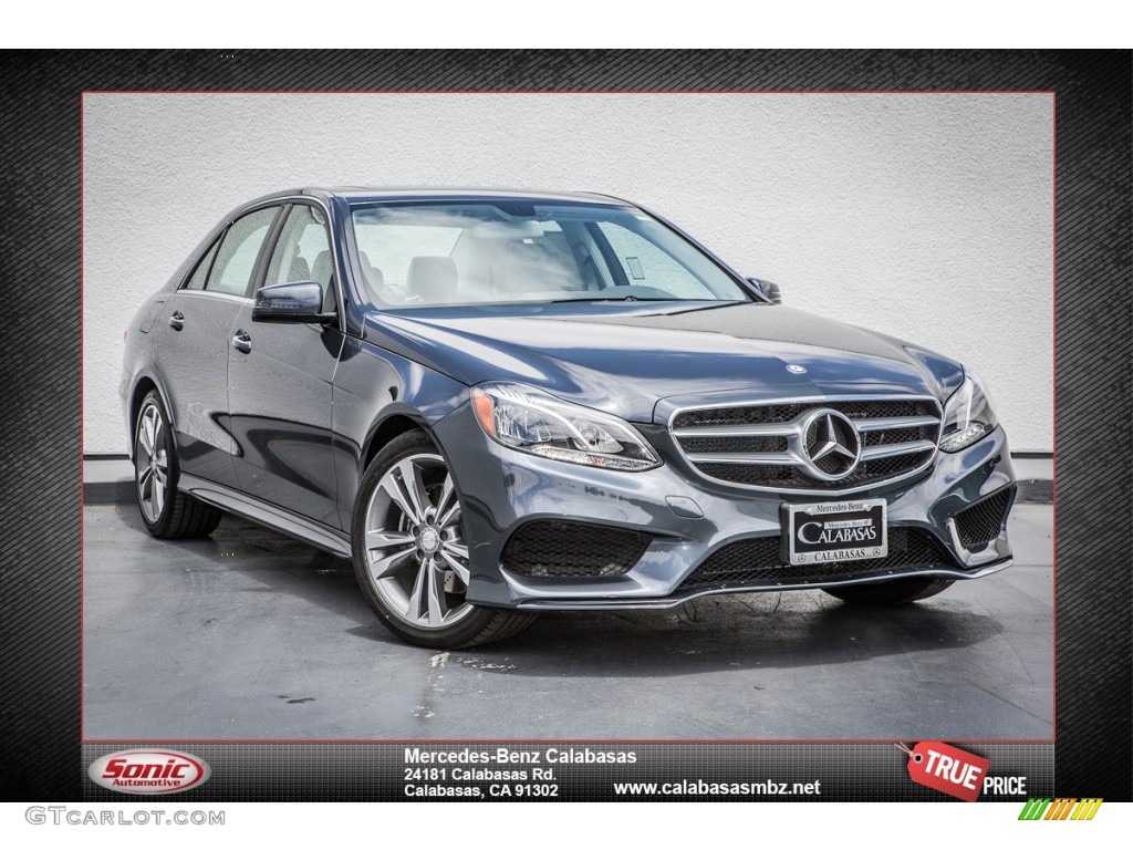 2014 E 350 Sport Sedan - Steel Gray Metallic / Gray/Dark Gray photo #1