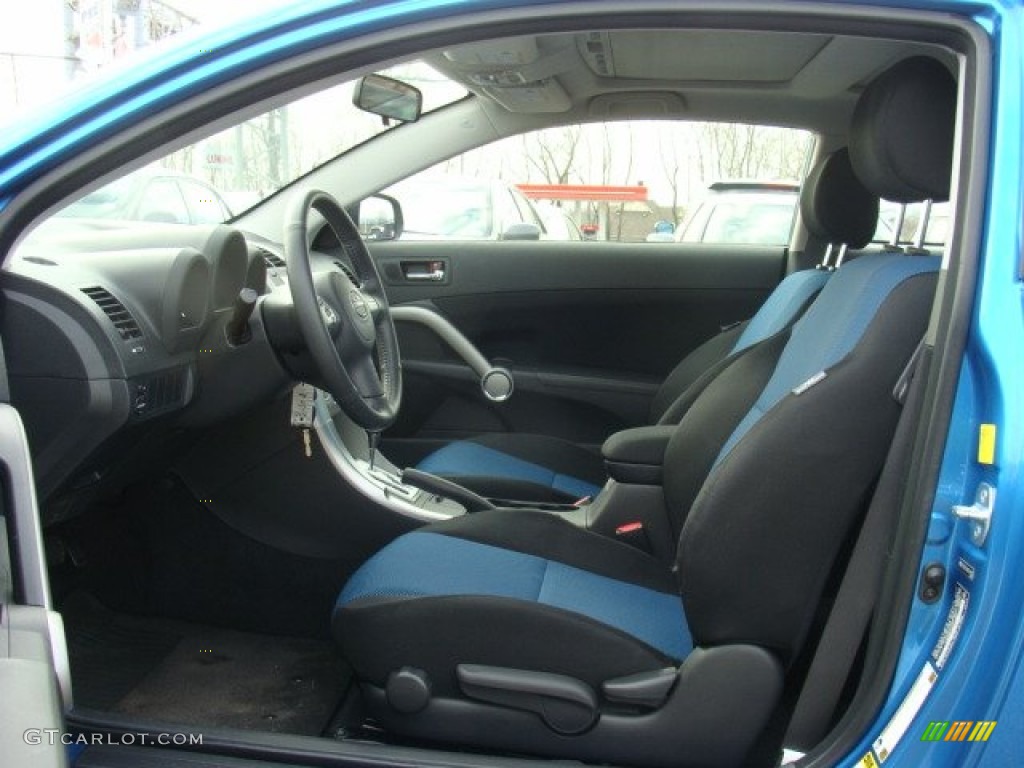 Color Tuned Black/Blue Interior 2010 Scion tC Release Series 6.0 Photo #89821151