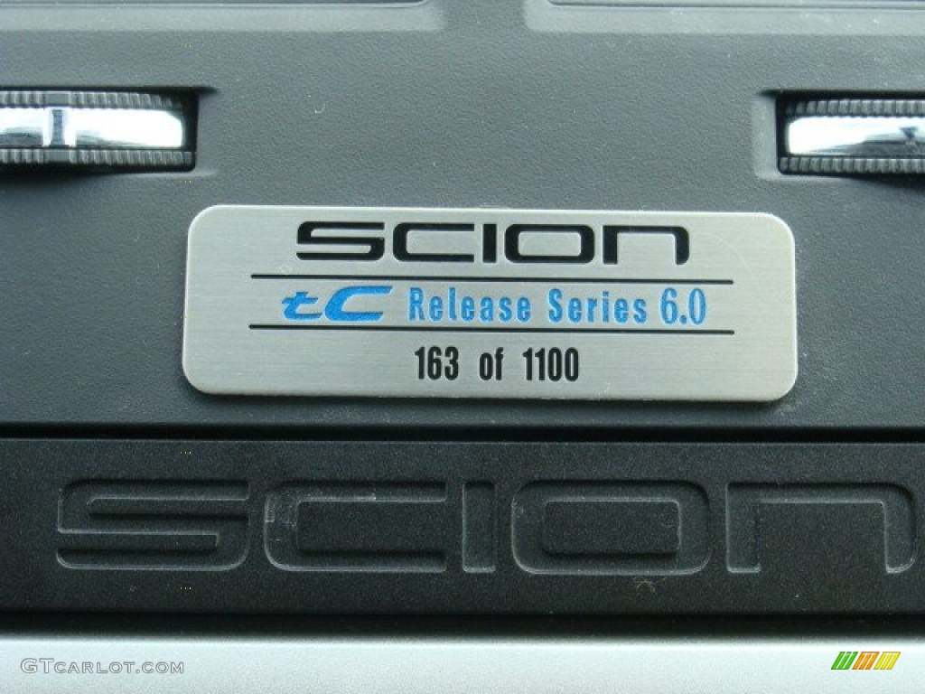 2010 Scion tC Release Series 6.0 Marks and Logos Photos